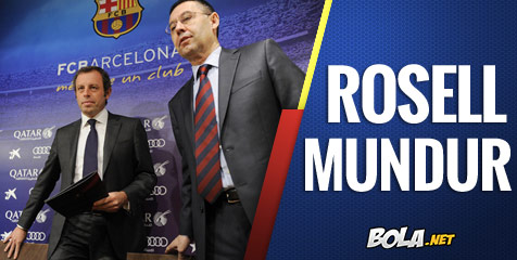 Rosell Mundur, Bartomeu Jadi Presiden Barca