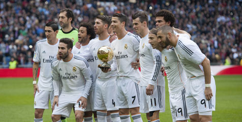 Ramos: Karir Emas Ronaldo Disambut Gembira Fans Emas