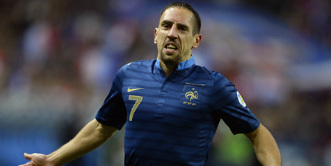 Ribery Siap Jadi Mentor Pemain Muda Prancis di PD 2014