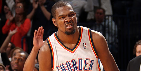 Durant Cetak 41 Poin, Thunder Menang Tipis Atas Hawks