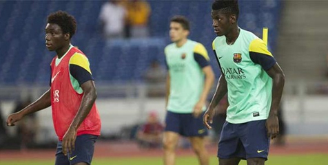 Barca Perpanjang Kontrak Dua Wonderkid Kamerun