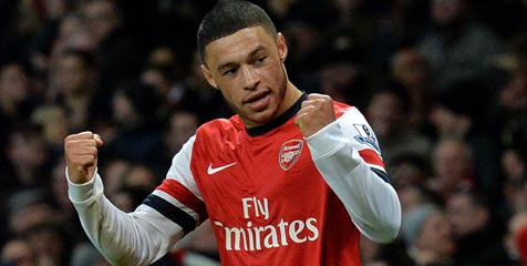 Chamberlain: Cetak Gol Lagi Rasanya Luar Biasa