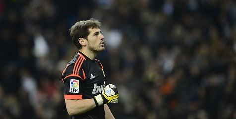 14 Tahun, Casillas Tak Pernah Kalah Lawan Atletico