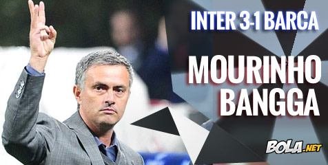 Mourinho: Inter Parkir Pesawat Lawan Barca