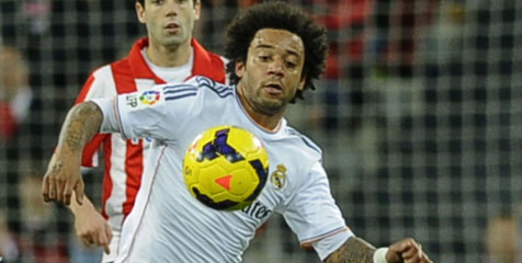 Marcelo Menjadi Korban Rasisme Pendukung Atleti