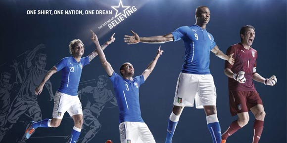 Bocoran Jersey: Italia Piala Dunia 2014