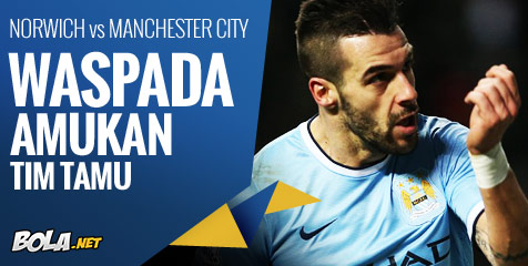 Preview: Norwich vs Man City, Waspada Amuk Tamu