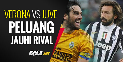 Preview: Verona vs Juventus, Peluang Menjauh