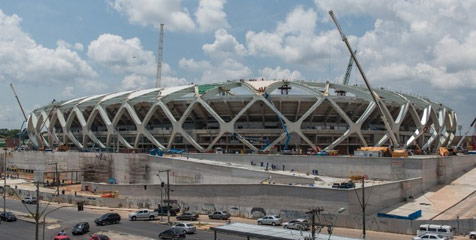 Stadion di Brasil Makan Korban Lagi