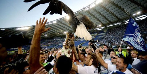 Lazio Pamer Trofi Coppa di Derby Lawan Roma