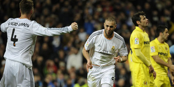 Highlights La Liga: Real Madrid 4-2 Villarreal