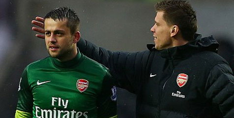 Jadi Cadangan, Fabianski Mantap Hengkang Dari Arsenal