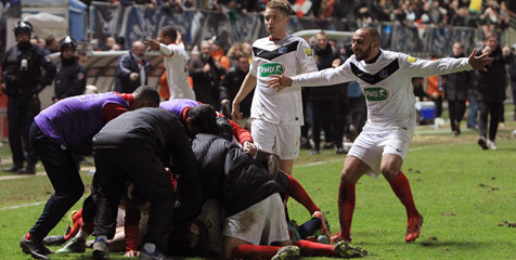 Coupe de France, Montpellier Ditikam Klub Divisi Empat