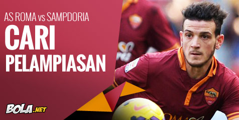 Preview: AS Roma vs Sampdoria, Cari Pelampiasan