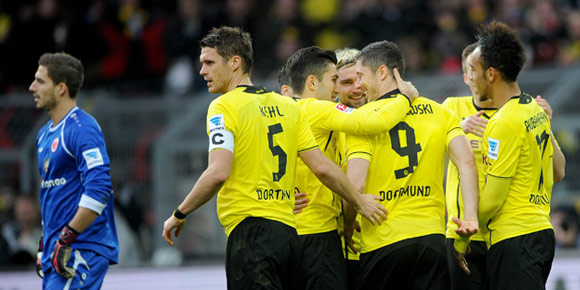 Highlights Bundesliga: Dortmund 4-0 Frankfurt