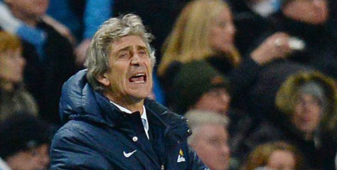 Pellegrini: Lawan Barca Aguero Sulit, Fernandinho Tanda Tanya Pellegrini: Lawan Barca Aguero Sulit, Fernandinho Tanda Tanya