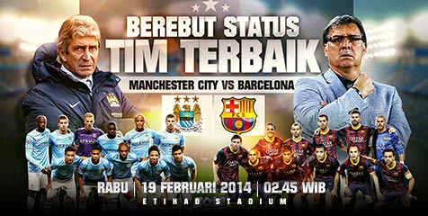 Komparasi Singkat Manchester City - Barcelona