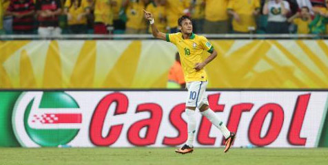 Neymar Jadi Duta Castrol di Piala Dunia 2014