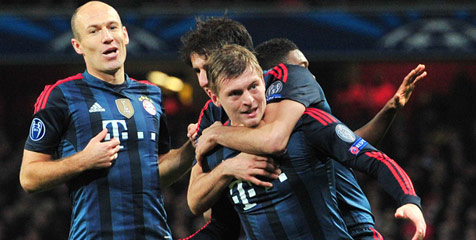 Gol ke-100 Bayern Oleh Toni Kroos