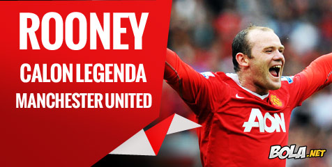 Rooney Calon Pencetak Gol Terbanyak Manchester United
