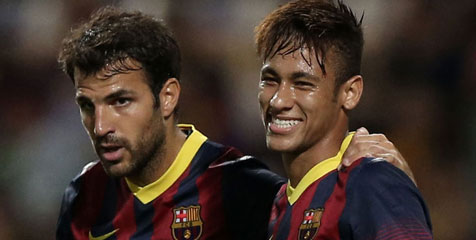 Kala Fabregas Rusak Foto Selfie Neymar