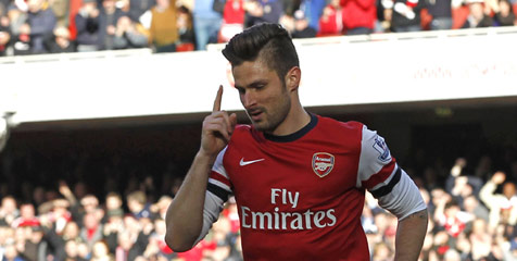 Cetak Dua Gol, Wenger Puji Giroud