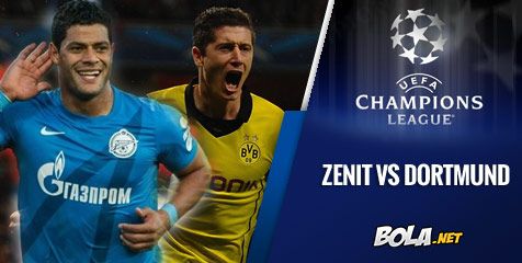 Preview: Zenit vs Dortmund, Perdana