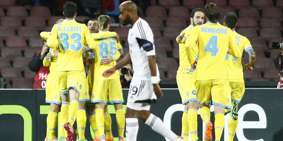 Highlights UEL: Napoli 3-1 Swansea City 