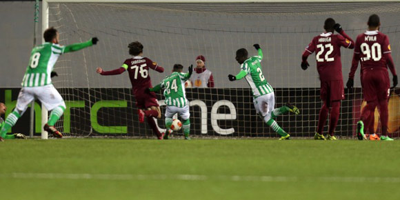 Highlights UEL: Rubin Kazan 0-2 Real Betis