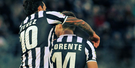 Bonera Waspadai Duet Tevez & Llorente