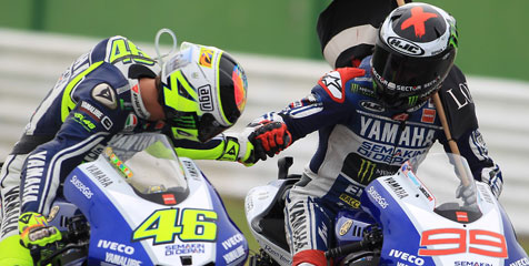 Lorenzo: Valentino Rossi Bisa Juarai MotoGP 2014