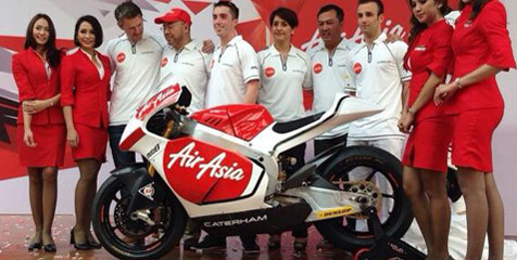 AirAsia Resmi Sponsori Tim Caterham Moto2