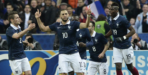 Review: Les Bleus Atasi Belanda Dua Gol