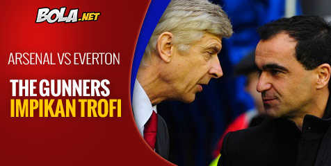 Preview: Arsenal vs Everton, Kejar Impian Raih Trofi