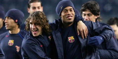 Ronaldinho Doakan Puyol Sukses