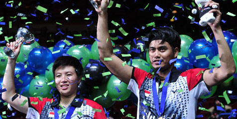 Gita Bangga Ganda Indonesia Berjaya di All England