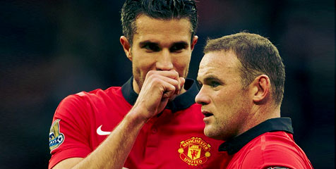 Rooney dan RVP Benar-benar 'Tak Akur'