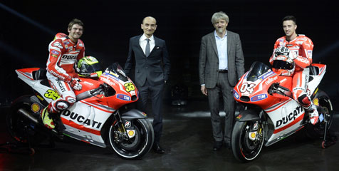 Ducati Resmi Luncurkan Tim MotoGP di Jerman