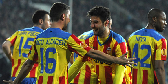 Highlights UEL: Ludogorets 0-3 Valencia