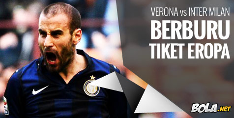 Preview: Verona vs Inter Milan, Berburu Tiket Eropa