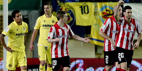 Sepuluh Pemain Villarreal Ditahan Bilbao