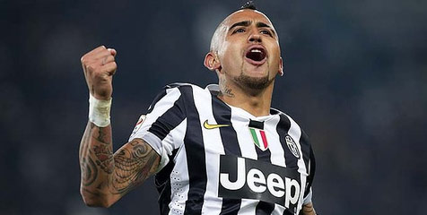 Diincar Klub Top Eropa, Vidal Akui Betah di Juventus