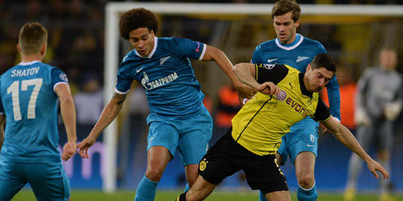 Highlights UCL: Borussia Dortmund 1-2 Zenit St Petersburg