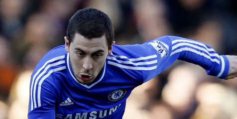 Kaki Hazard Jadi Korban 'Perang' Liga Champions