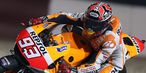 Kalahkan Espargaro, Marquez Rebut Pole MotoGP Qatar
