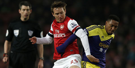 Kallstrom Girang Bikin Debut di Arsenal