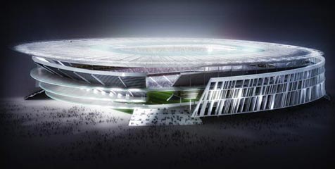 Roma Ungkap Desain Stadion Baru