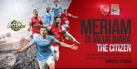 Preview: Arsenal vs Man City, Asa Terancam Musnah