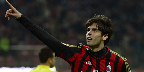 Kaka Bahagia Bersama Milan