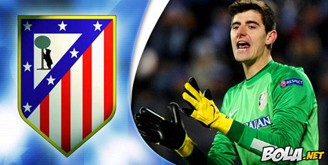 Courtois Buat Barca Frustrasi